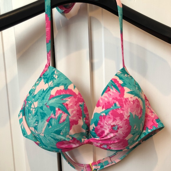 Target Other - Flower Pattern Swim Suit Top